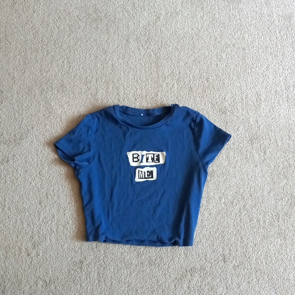 Garage crop top
